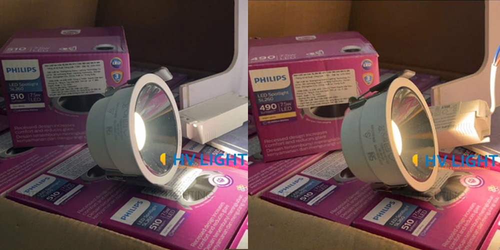 Đèn-LED-Âm-Trần-Chiếu-Điểm-Philips-SL260--Chóa-Sâu-Giảm-Chói,-CRI-90,-Góc-Chiếu-36°_2