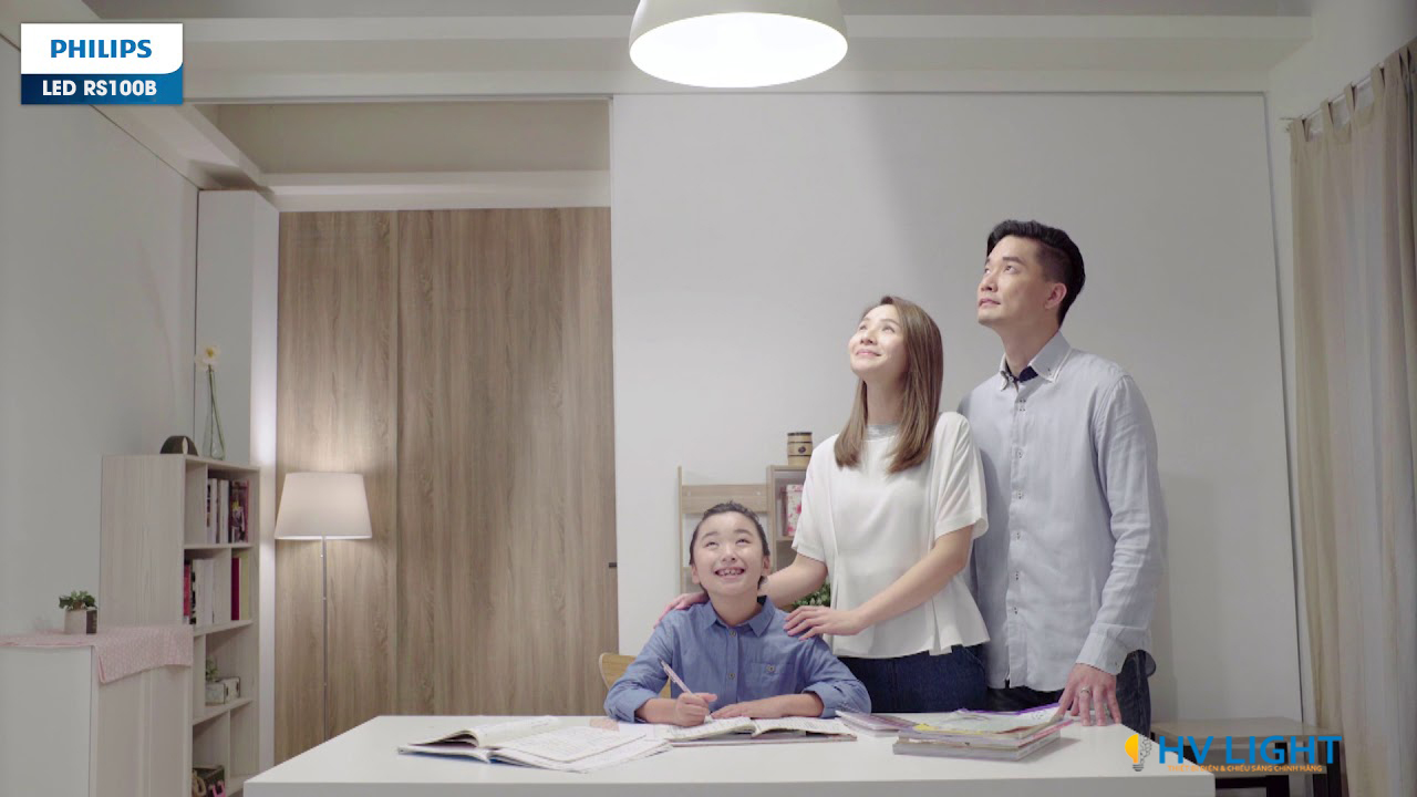 Đèn âm trần chiếu điểm Philips Led RS100B _hvlighting