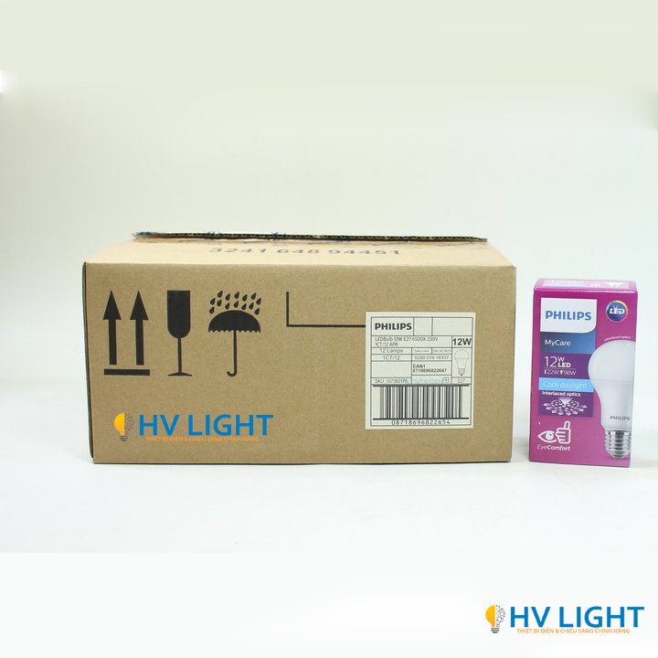 Đèn led Bulb Philips MYCARE 12W E27 A60
