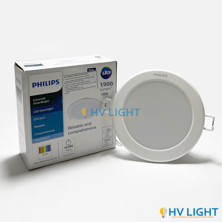 Đèn LED Âm trần 19W DN027B G3 LED20 D200 RD Philips Đèn LED Âm trần 19W DN027B G3 LED20 D200 RD Philips