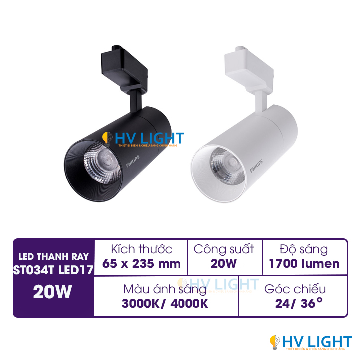 den Led thanh ray Philips ST034T_20w