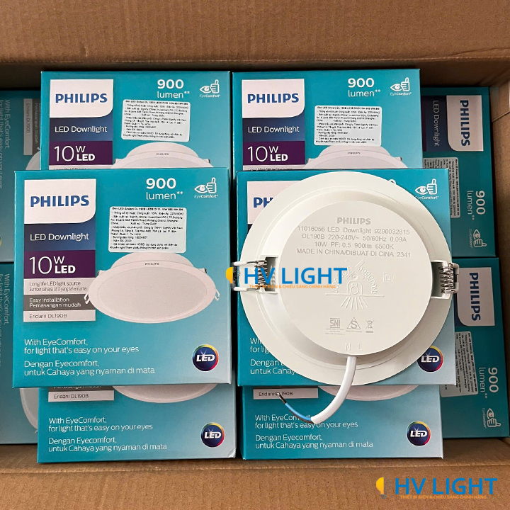 Đèn led âm trần 10W Philips ERIDANI DL190B LED8 D125 (1) Đèn led âm trần 10W Philips ERIDANI DL190B LED8 D125