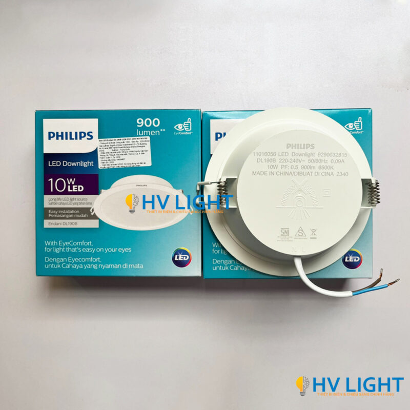 den led am tran 10W Philips ERIDANI DL190B LED8 D125