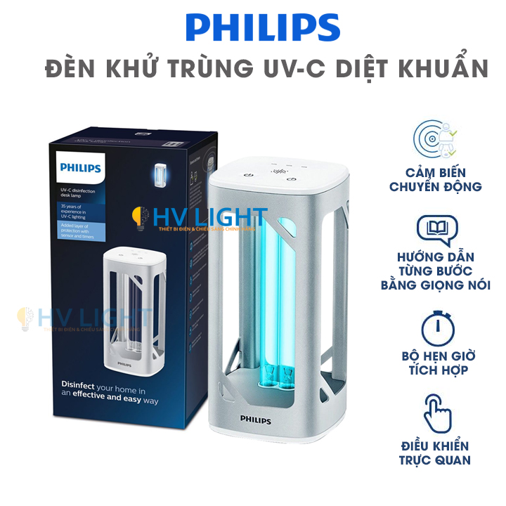 Đèn khử trùng UV-C Philips để bàn (3)