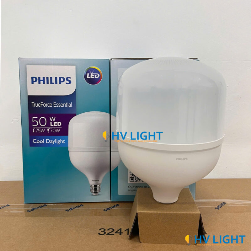 Đèn LED Bulb Philips TForce Essential 50W E27 865 siêu sáng