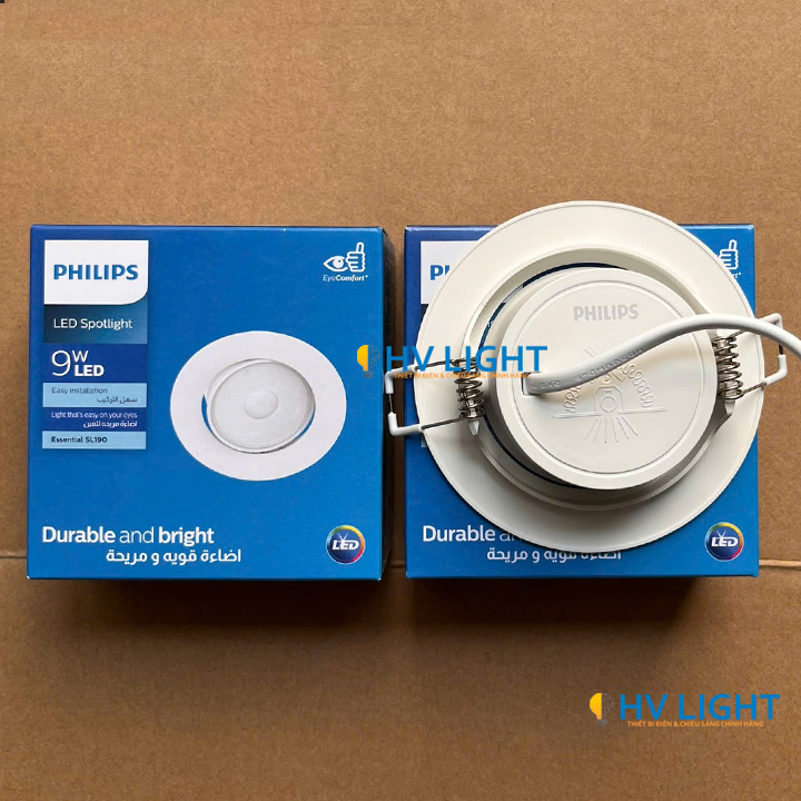 Đèn LED chiếu điểm 9W Philips SL190 D90