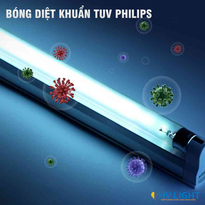 Bóng đèn diệt khuẩn 0m6 Philips TUV F17T8 16.7W