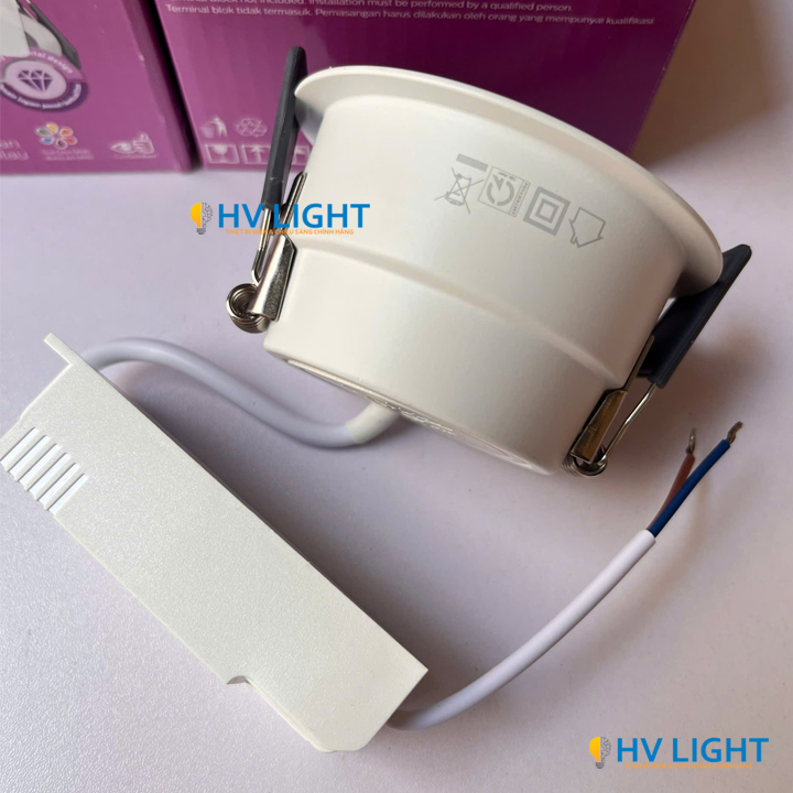 Đèn LED âm trần Philips DL260 11W D90 (3) Đèn LED âm trần Philips DL260 11W D90