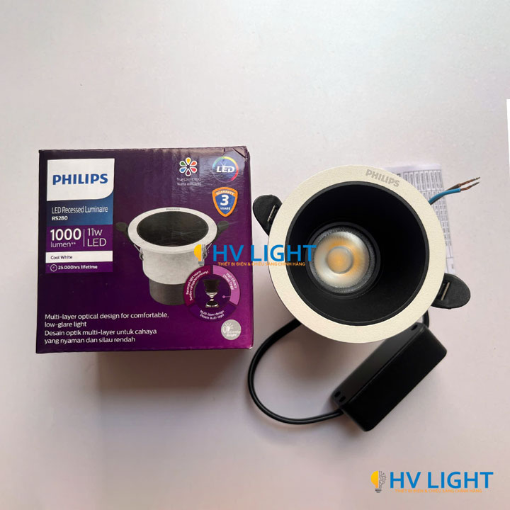 den LED am tran chieu diem 11W D75 Philips RS280 G2 (3)