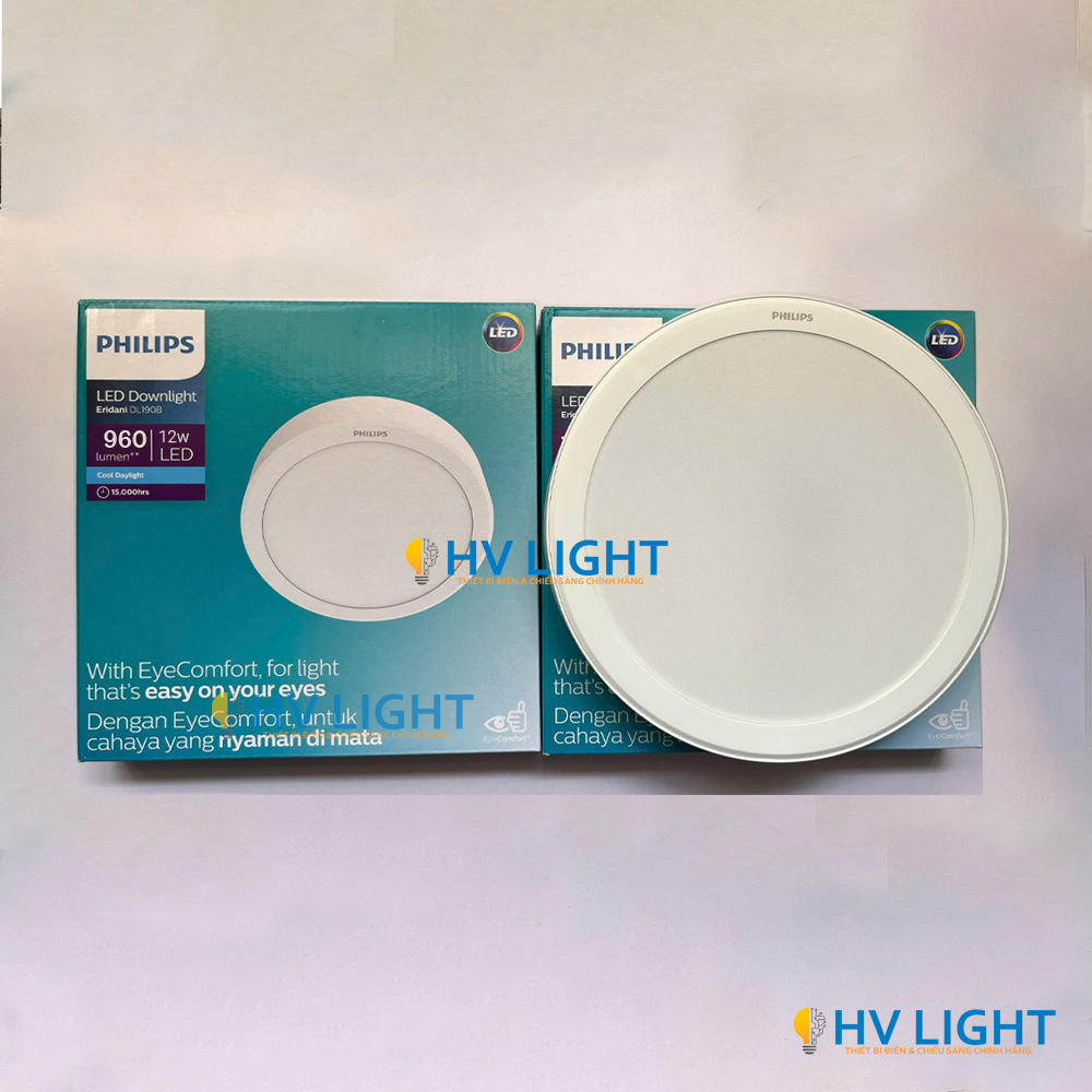 Đèn LED ốp nổi Philips ERIDANI 12w d150 Đèn LED ốp nổi Philips ERIDANI 12W D150 840/865